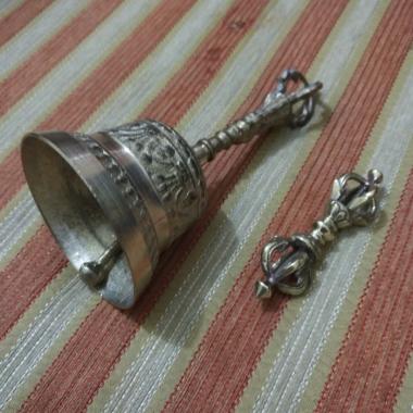 Dorje Vajra Meditation Bel Bell Lonceng Meditasi Nepal Handcrafted