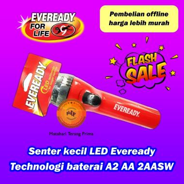 Senter kecil LED Eveready Technologi baterai A2 AA 2AASW promo