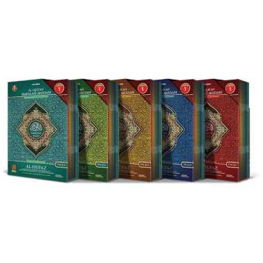 Al Quran AL HUFAZ PER JUZ hafalan mudah Terjemah Tajwid warna ukuran Besar A4 - CRQ