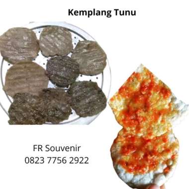 50 PCs kemplang tunu mentah palembang putih ( ikan laut )