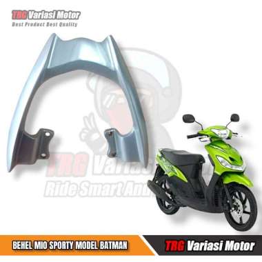 Behel Mio Sporty Behel Mio Smile Model Original Batman TRG High Quality PNP Yamaha Mio Sporty Silver