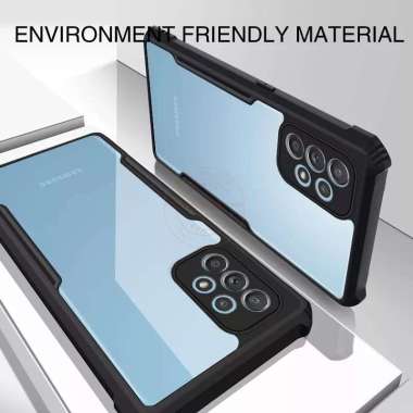 Promo Case Transparan Samsung A13 4G Softcase Clear Back Cover Samsung A13 4G Hitam