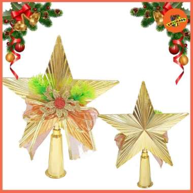 HIASAN NATAL TOP BINTANG - Hiasan Bintang Natal SP14