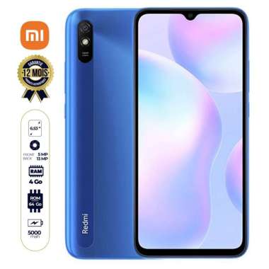 Xiaomi Redmi 9A Ram 4/128GB Garansi 1 Tahun blue