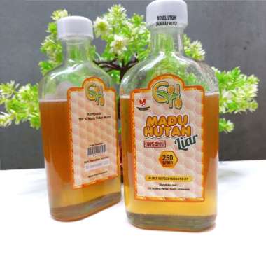 Madu Hutan Liar GH 250 Gram | 100% Madu Hutan Murni | Madu Hutan Liar | Madu Murni Hutan