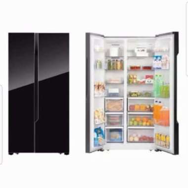 KULKAS GEA RC 83WS LEMARI ES 2 PINTU RC83WS SIDE BY SIDE