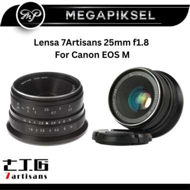 Lensa 7Artisans 25mm f1.8 for Canon EOS-M FOR CANON EOS M Black