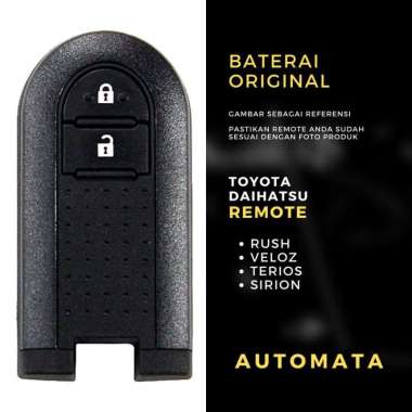 Baterai Remote Kunci TOYOTA RUSH Avanza Original Panasonic