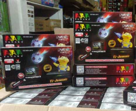 SET TOP BOX STB TANAKA JURASSIC DVB T2 ORIGINAL