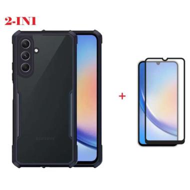 Case Transparan Samsung A24 4G 2023 Softcase Cover Airbag hardcase silicon terbaru Free Tempered Gla