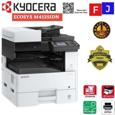 Mesin Fotocopy Kyocera ECOSYS M4125IDN 4125 Kertas A3 A4 GARANSI RESMI