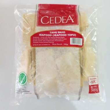 Cedea Tahu Baso Seafood (Seafood Tofu) 500 gram