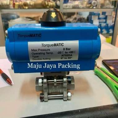Ball valve stainless actuator drat 1" inch / Ball valve pneumatic