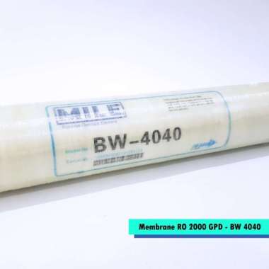 Membrane RO 2000 GPD - Tipe BW 4040