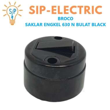 BROCO SAKLAR ENGKEL OB BULAT HITAM JADUL 630N / OUTBOW CLASSIC 630 N