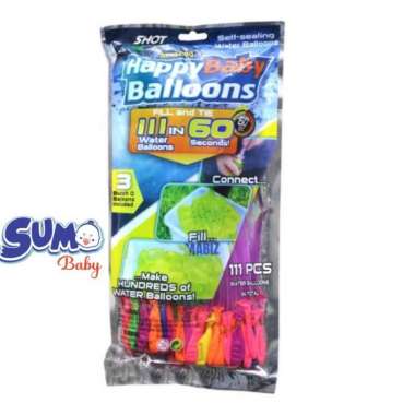 Mainan Anak Perang Balon Air Isi 111 /Perang Balon Magic Water Baloon