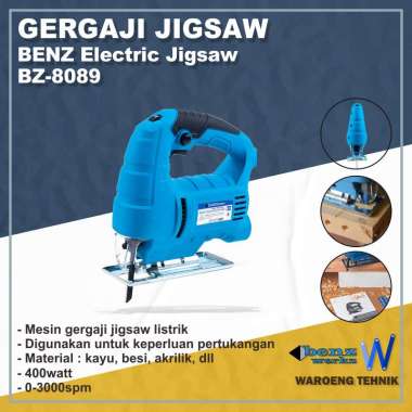 Mesin Gergaji Jigsaw - Mesin JigSaw 65mm BENZ BZ 8089