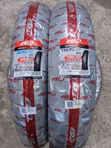 Paket FDR Sport XR EVO 90 80 17 dan 110 70 17 Ban luar motor Vixion Byson CBR Ninja KLX