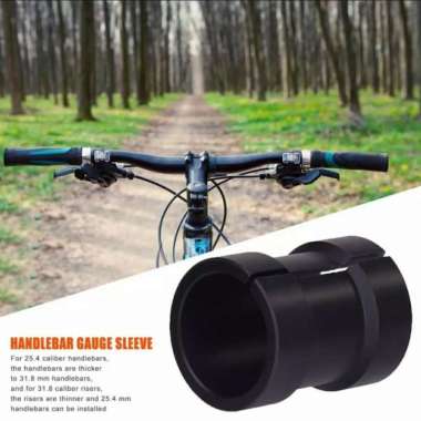 ADAPTOR KONVERTER STEM STANG HANDLEBAR SEPEDA 25.4 mm ke 31.8 mm