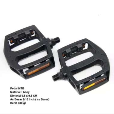 PEDAL SEPEDA ALLOY MTB BEARING UNITED