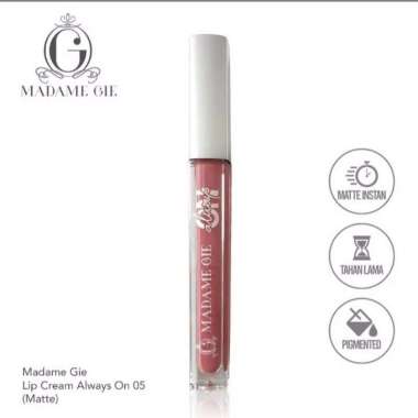 ✨ ELYSIA ✨ Madame Gie Always On Lip Cream | BPOM 05 Madeira