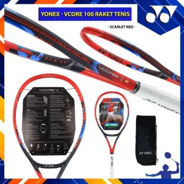 Raket Tenis Yonex VZONE 100L 280 gr 7TH Gen - SCARLET 2023 Jepang