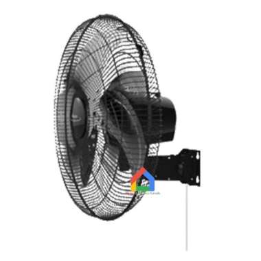 Kipas Angin Dinding Maspion Power Fan PW 456 W / Wall Fan Maspion PW456W Hitam