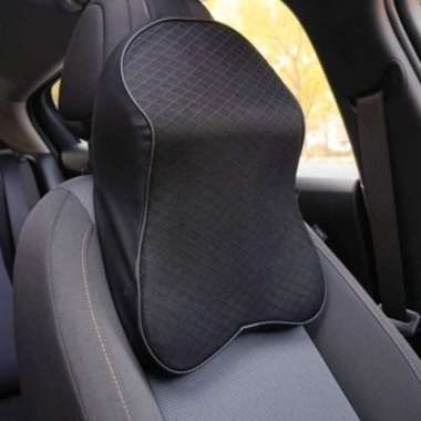 Bantal Leher Kursi Mobil Memory Foam Neck Support Pillow 3D bantal leher