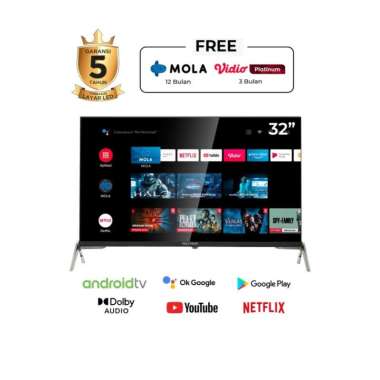 LED POLYTRON PLD 32AG5959 Smart Android TV 32 INCH