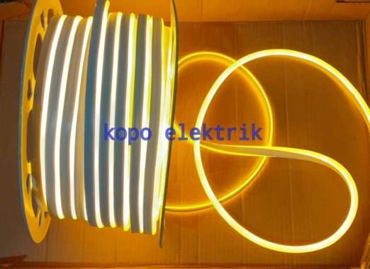 Lampu Strip LED Flexible / Neon Flex Lampu Selang Warna Kuning