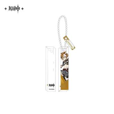 Gorou Genshin Offline Store Theme Acrylic Block Keychain 10cm - Genshin Impact