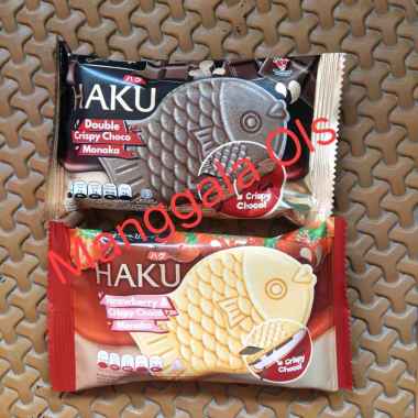 Es Glico Wings Haku Vanilla , Strawbery , Double Choco Double Choco