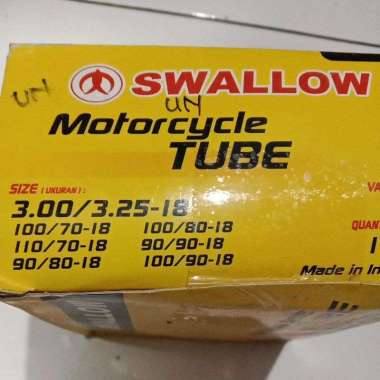 Ban Dalam SWALLOW 300/325-18,100/80-18,90/90-18,110/70-18,90/80-18