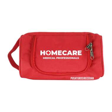 HomeCare Tas Perlengkapan Medis Emergency Kit Tas P3K SAR TKO Merah