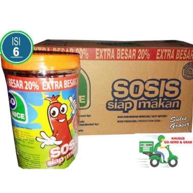 DUS SOSIS SO NICE ISI 6 TOPLES SIAP MAKAN RASA AYAM SAPI IKAN OTAK OTAK SO GOOD CEMILAN ANAK MAKANAN