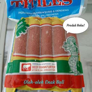 Beef Frankfurter Titiles 500gr