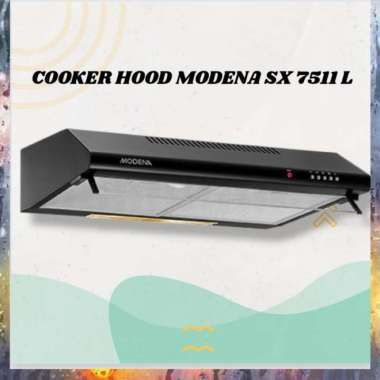 Cooker Hood Modena SX 7511 L Penghisap Asap Dapur