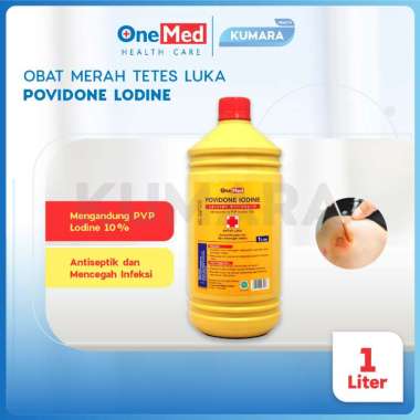 ONEMED - Povidone Iodine 1 Liter / Antiseptik untuk Luka