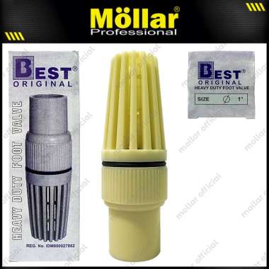 BEST Foot Valve 1" PVC Besar Saringan Pipa Plastik Pompa Air Tusen