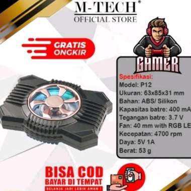 cooling pad mobile Smart phone kipas pendingin, hp Gaming Gamepad Mtech