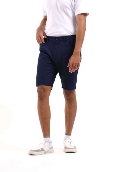 MANZONE Celana Pendek Bermuda Pria KLEDEO - NAVY XXL