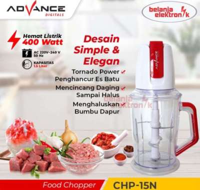 ZS PENGGILING DAGING/BUMBU ADVANCE FOOD CHOPER CHP 15
