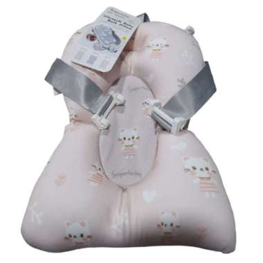Dudukan Mandi Sugar Baby Ultrasoft Baby Bath Pillow Bantal Mandi Bayi Alas Mandi Bayi Biru