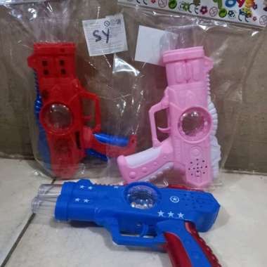 Mainan Tembakan Bunyi Batre