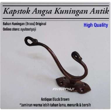 Kapstok Bebek Angsa kuningan antik model Kapstok Angsa Gantungan Baju