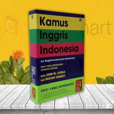 Buku Kamus Bahasa Inggris Indonesia John M Echols Original