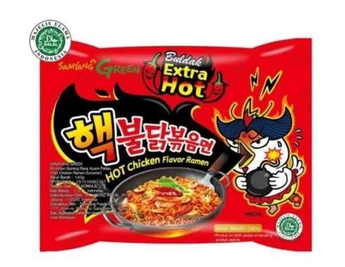 Promo Harga Samyang Hot Chicken Ramen Extreme 2x Spicy 140 gr - Blibli