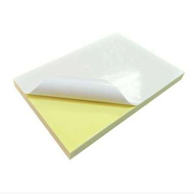 Kertas Stiker Chromo Glossy | 10 Lembar | Plano