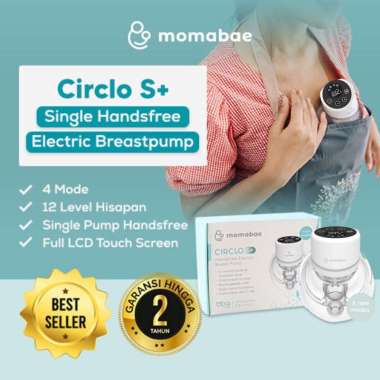MOMABAE – CIRCLO S+ Handsfree Breast Pump / Pompa ASI Elektrik / Breast Pump Electric / Pumping ASI 