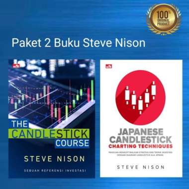 Paket 2 Buku The Candlestick Couse & Japanese Candlestick Charting